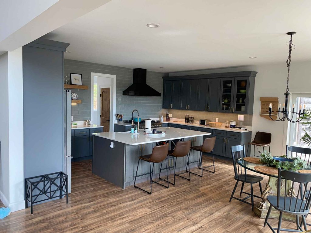 Newly renovated kitchen