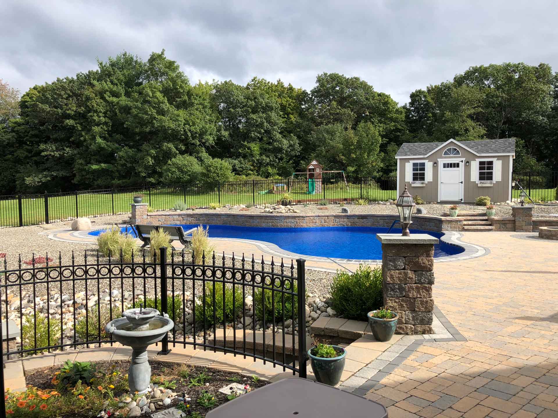 In-ground pool
